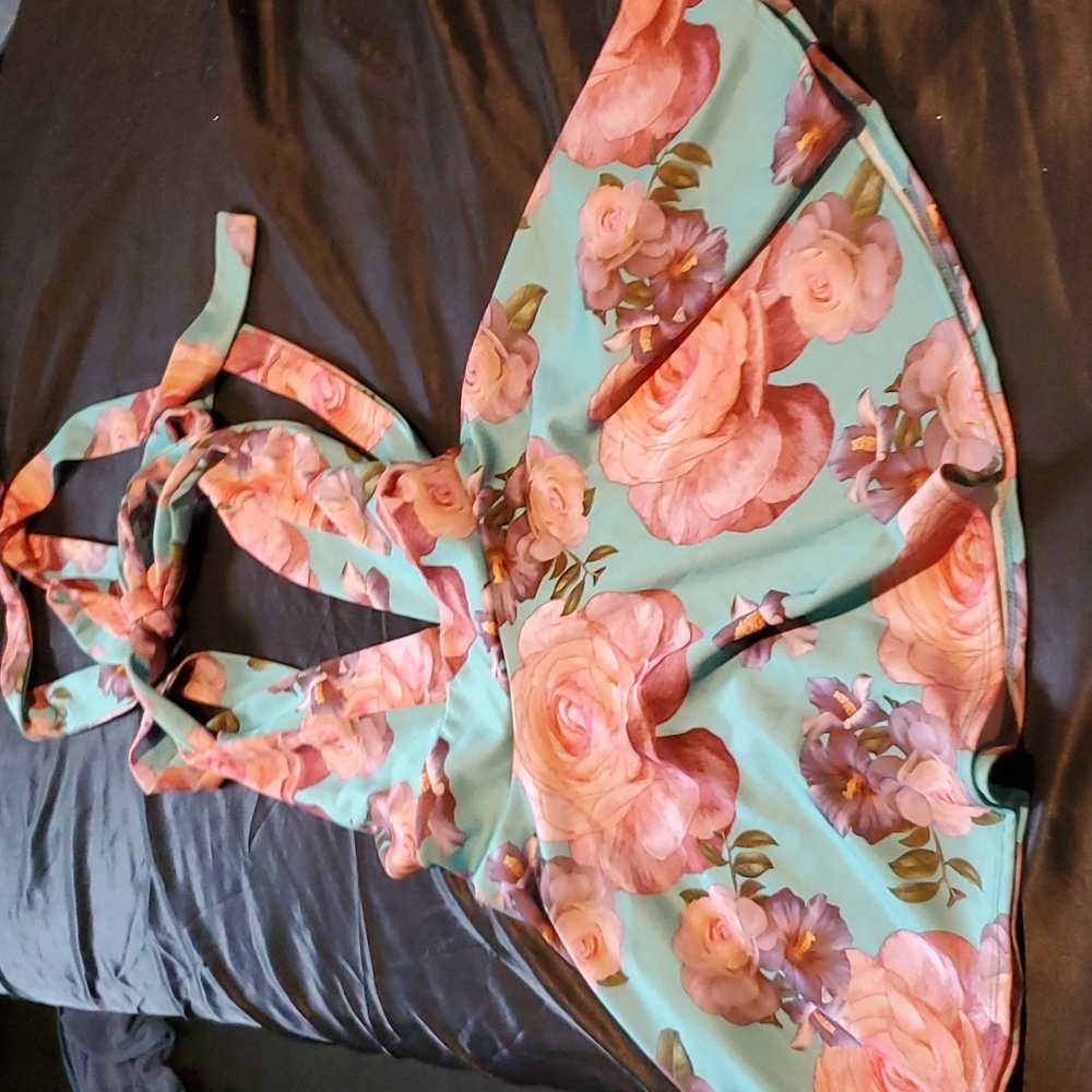 Floral Halter dress